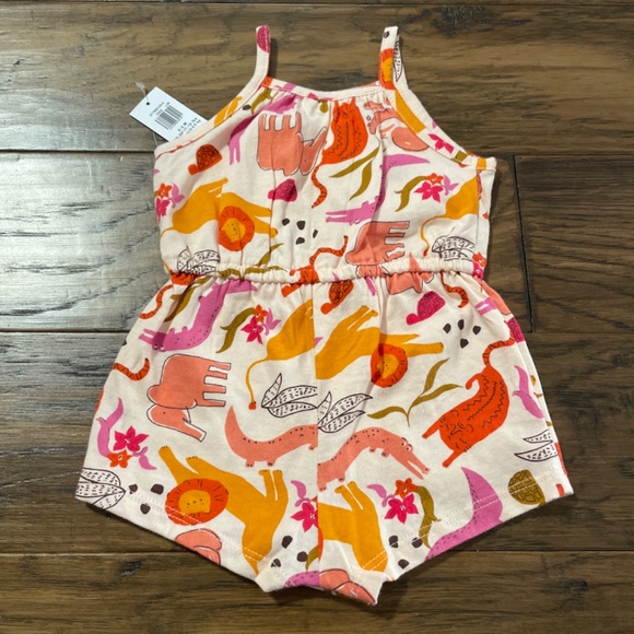 New Old Navy romper zoo animal print size 0-3 months - Picture 6 of 6
